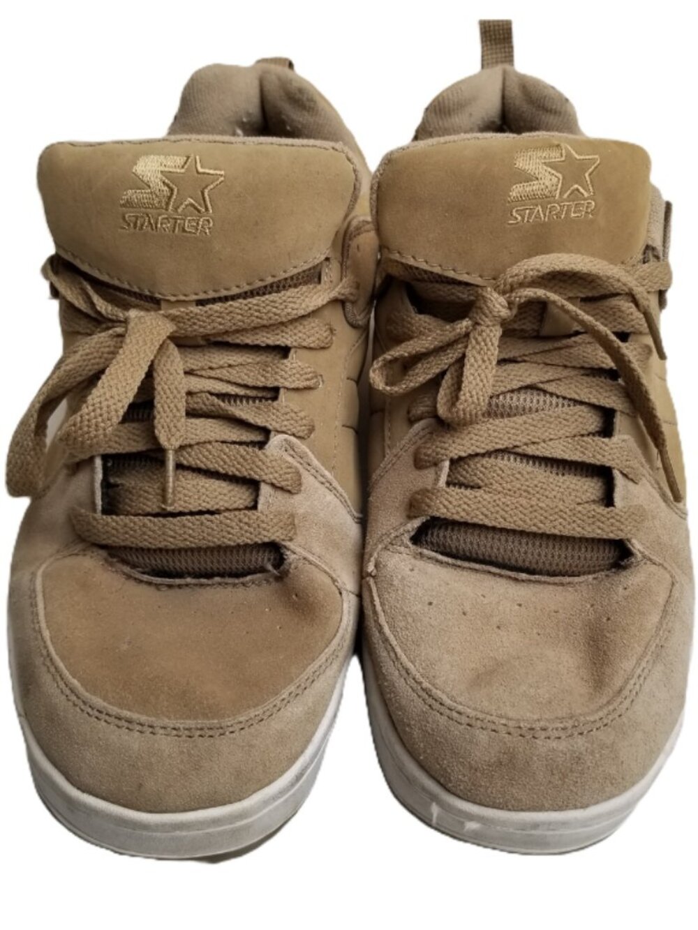Starter Winford Sneakers Mens Size 12 Tan Beige Lace Up Casual Shoes